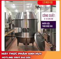 Lò Quay Vịt 80 Inox