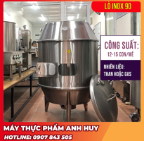 Lò Quay Vịt 90 Inox