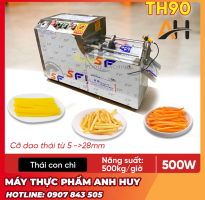 Máy thái rau củ con chì công nghiệp TH90