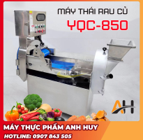 Máy Thái Rau Củ Công Nghiệp 3 Trong 1 YQC850 – Năng Suất Khủng, Đa Năng Toàn Diện