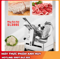 Máy Thái Thịt Tự Động SL300E – Cắt Thịt Chuẩn, Nhanh, Đẹp Như Nhà Hàng