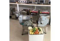 Bàn giao máy thái rau củ quả