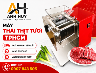 Máy thái thịt tươi TPHCM: Giải pháp tối ưu cho quán ăn và nhà hàng - Máy Thái Thịt Tươi DQ90 - N
