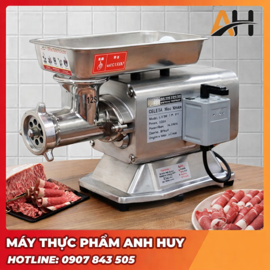 Máy Thái Thịt ATS950 – Công Suất Lớn, Đa Năng Cho Cơ Sở Chế Biến