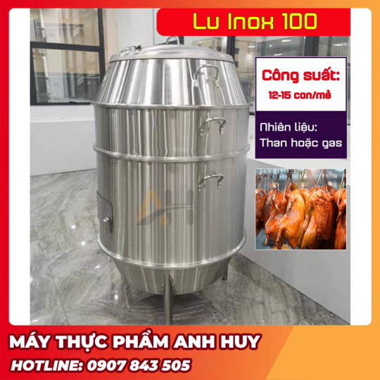 Lò quay vịt inox 100