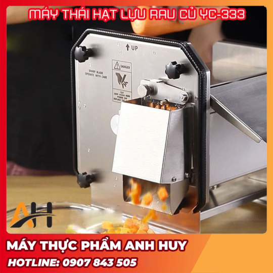 Máy thái rau củ hạt lựu YC-333