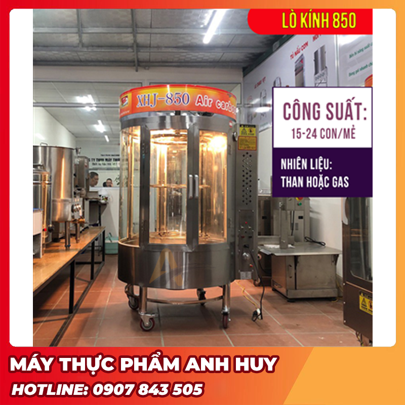 LU QUAY VỊT KÍNH 850