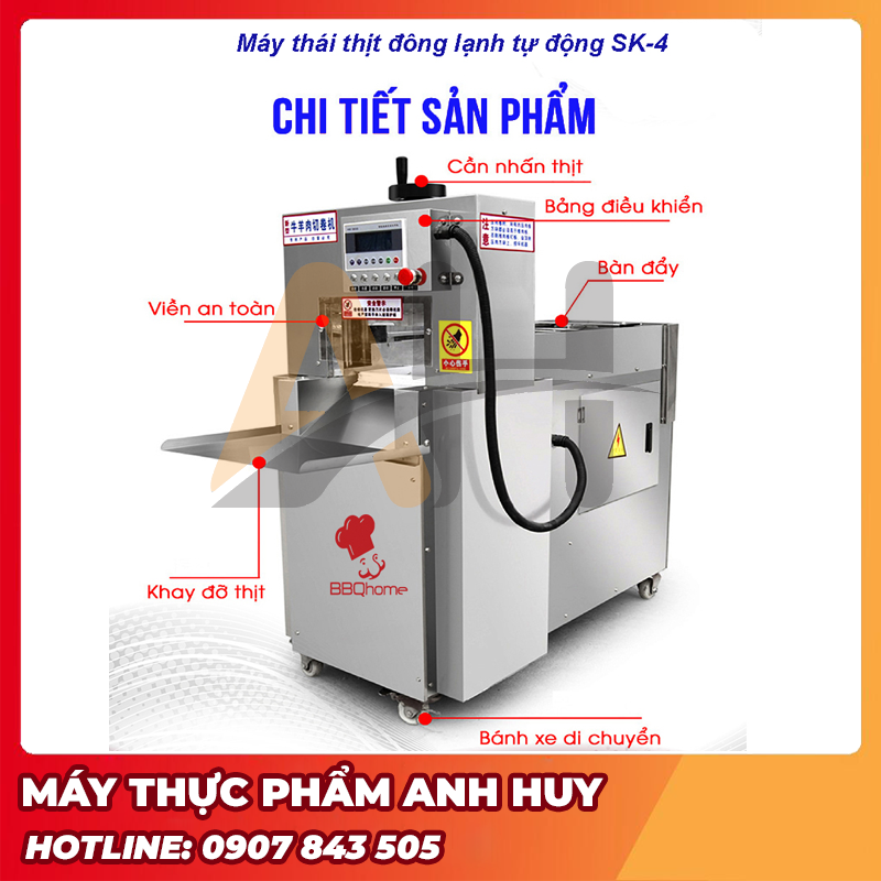 Máy cắt thịt đông lạnh SK-4