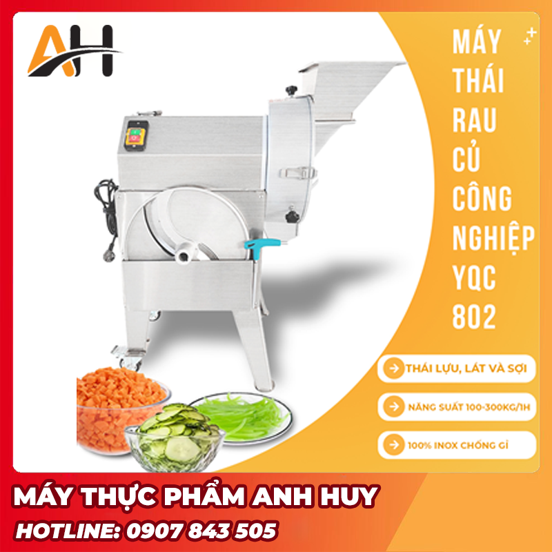 Máy thái rau củ công nghiệp YQC-802