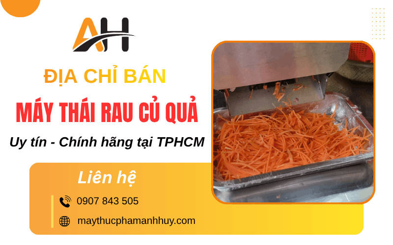máy thái rau củ quả TPHCM